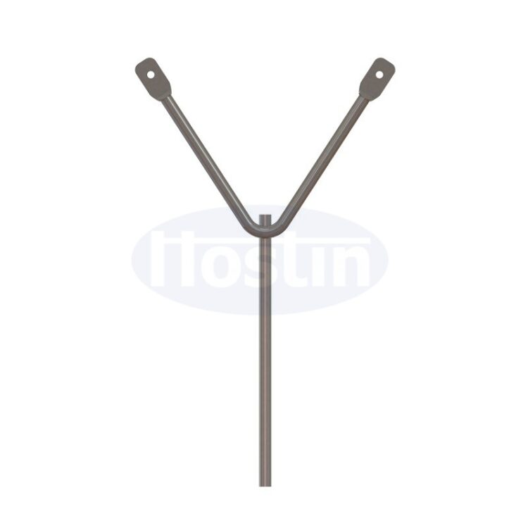 Y-förmiges Spanndrahtsystem