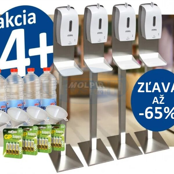 Bezdotyková dezinfekcia - akcia 4+