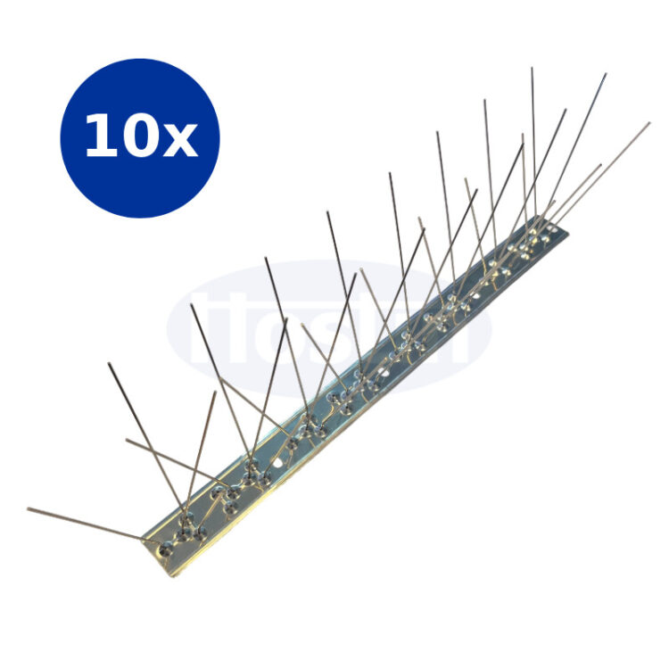 Collapsible Stainless Steel Bird Spike Barrier